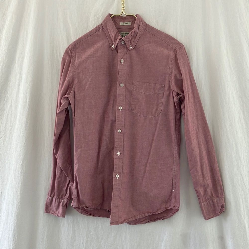 J Crew Men’s XS Button down shirt Classic Fit